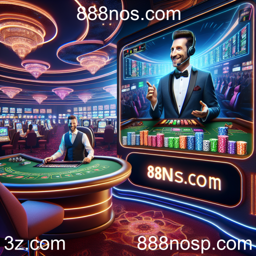 Experiência Imersiva com Jogos ao Vivo em 888nos.com